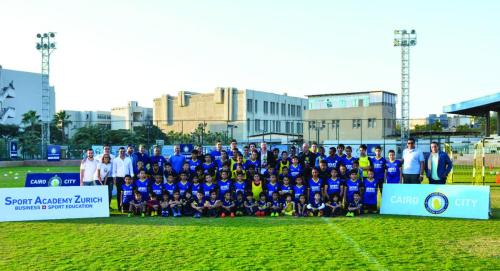 Cairo City Soccer School official opening